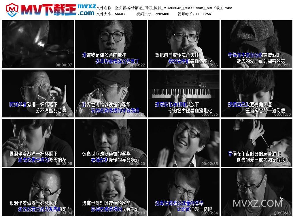 金久哲-忘情酒吧_国语_流行_MD305045